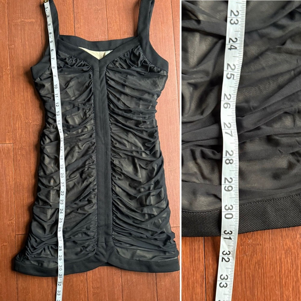 Eye Candy Black Mesh Bodycon Dress - Picture 8 of 8